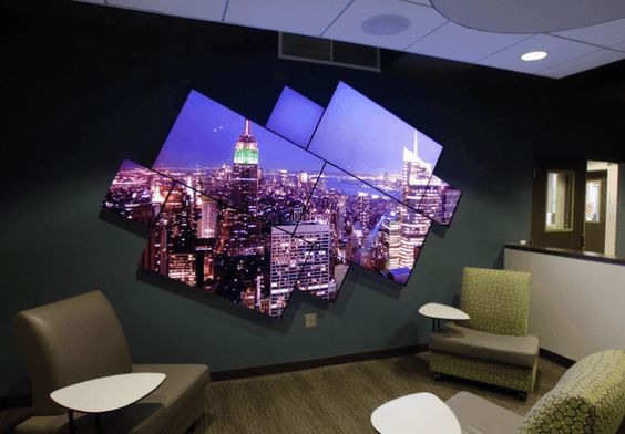 Video Wall For Decoration